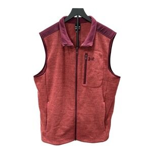 NWT Under Armour Mens Specialist Vest Loose Fit Maroon Cinna Red‎ Golf XXL